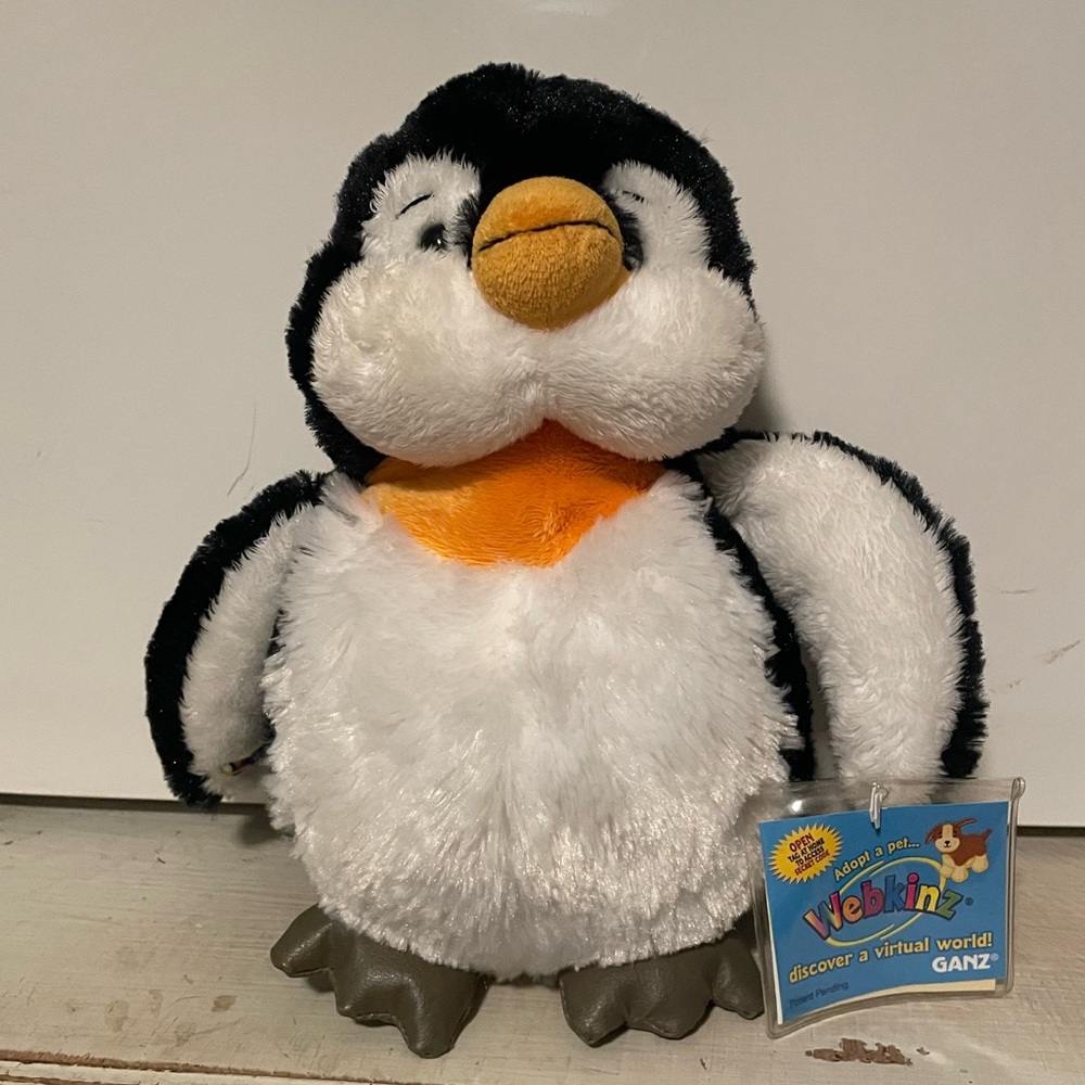 GANZ Webkinz Penguin WITH TAG